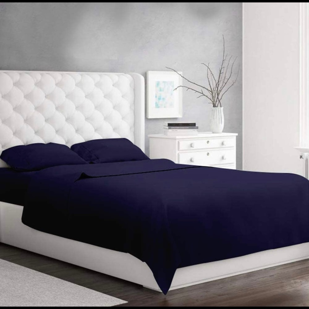 Luxury 100% Cotton 1500 Thread Count Quality Bed Sheet Set. - Picture 2 of 4
